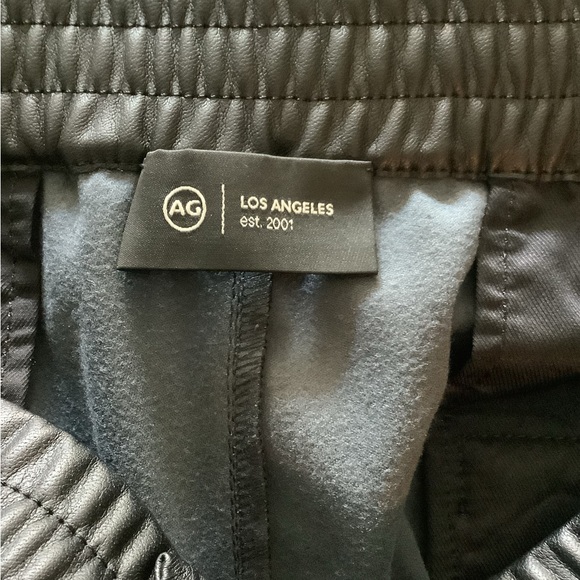 AG Adriano Goldschmied Faux Leather Pants - Picture 5 of 7